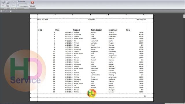 Lesson-15 Excel Page Layout Part-3 in Kannada, HD Computer, By Manjunath Lingadahalli смотреть онлайн