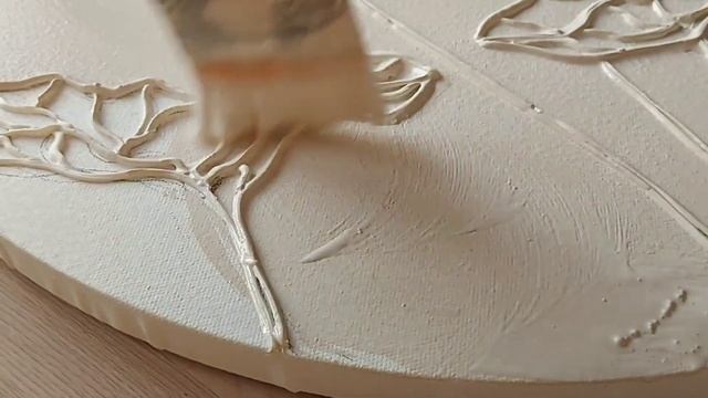 ИНТЕРЬЕРНАЯ КАРТИНА С ТЕКСТУРНОЙ ПАСТОЙ И ПОТАЛЬЮ смотреть онлайн