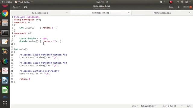 Namespace in C++ with Examples | Namespaces in C Plus Plus Programming Language смотреть онлайн