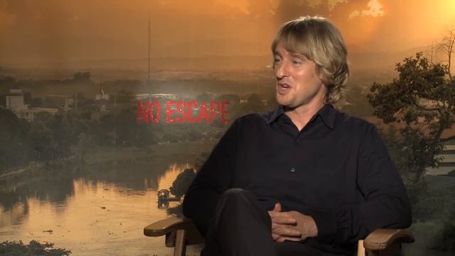 NO ESCAPE: Owen Wilson Interview смотреть онлайн