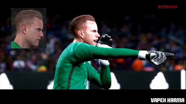 ? PES 17 vs PES 18 Comparison: Player Faces, Tattoos and Body (PES 2017 vs PES 2018) смотреть онлайн