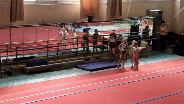 Спортивная гимнастика Треско Евгения 8 лет 2016 киев смотреть онлайн