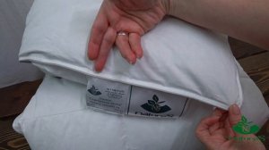 Пуховое одеяло «Серебряная Мечта» кассетная технология пошива.