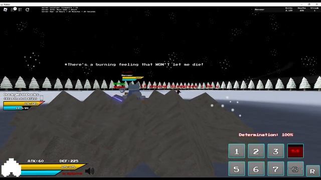 Roblox - Undertale Test Place Reborn - Undyne vs GT Chara (39) смотреть онлайн