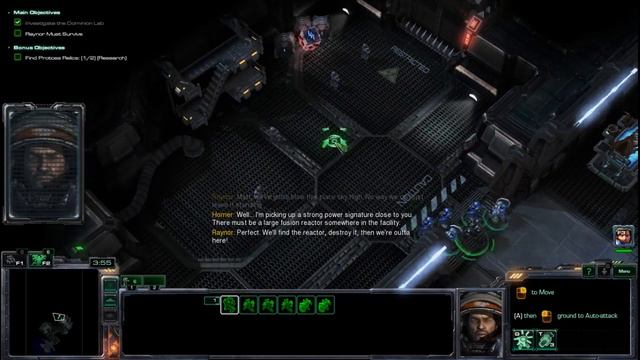 Starcraft 2 wings of liberty walkthrough HD part 21 Piercing The Shroud PC PS3 xBox one смотреть онлайн