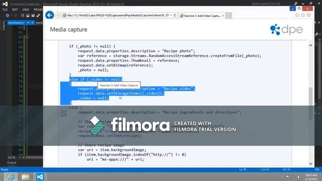 Adding an Media Video Capture Absolute Beginners with Javascript Window Store Apps Bob Tabor смотреть онлайн