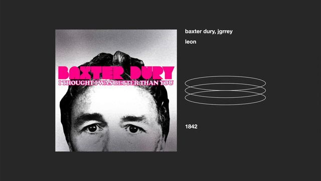 baxter dury, jgrrey _ leon смотреть онлайн
