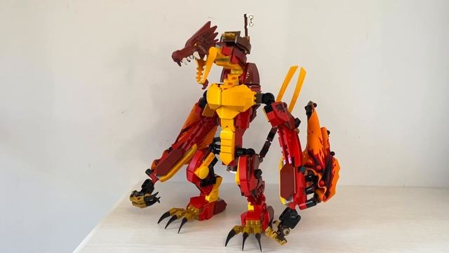 ОБЗОР ЛЕГО НИНДЗЯГО 71753 Атака Огненного Дракона LEGO NINJAGO LEGACY Fire Dragon Attack Дракон Кая