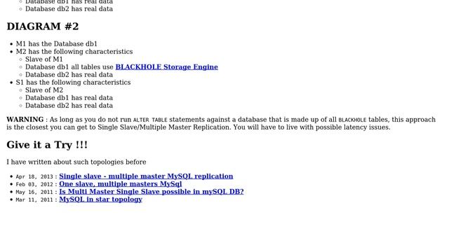 Databases: Does MySQL 5.6 support fan-in replication? (3 Solutions!!) смотреть онлайн