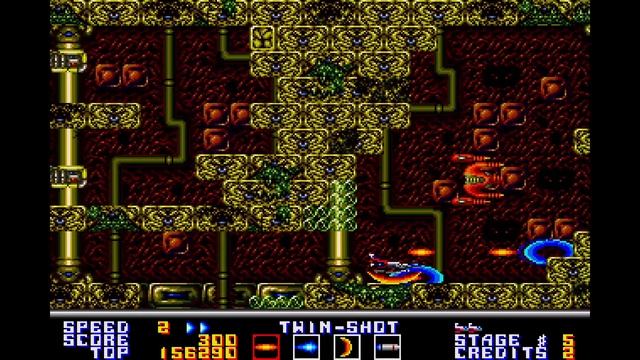 Thunder Force AC Arcade Play Through смотреть онлайн