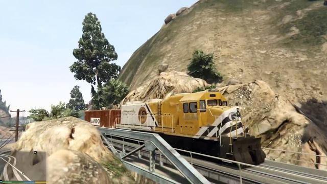 GTA 5 - Dirigindo o TREM e o METRO MOD смотреть онлайн