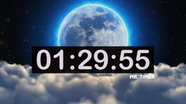 3 Hour Countdown Timer with Relaxing Instrumental Deep Sleep Music! Time To Sleep Timer for Kids!