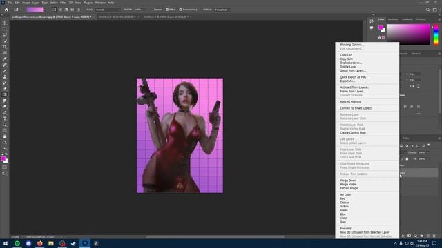 How To Make Pixel Art in Adobe Photoshop | Speed Art смотреть онлайн