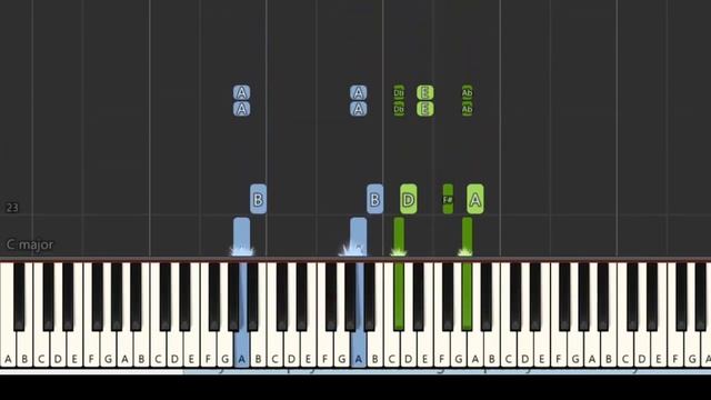 Big Pun - "Still not a player" [Synthesia] (Hip hop piano tutorial) смотреть онлайн