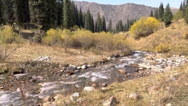 Природа в горах Казахстана. Где-то на плато Асы. Kazakhstan. Mountains. Nature смотреть онлайн