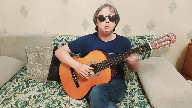 Кубинский танец. Гитара. Исполняет Вадим Хусаинов.