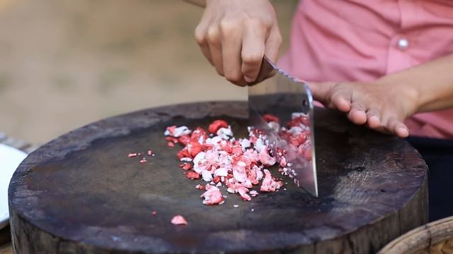 Cooking fresh fruit sweet tamarind cake in my homeland - Polin Lifestyle смотреть онлайн