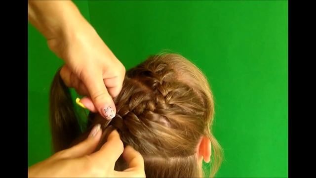 КОСА ЗИГЗАГ. Прически 2019. Топ 2 идеи по плетению кос!!! смотреть онлайн