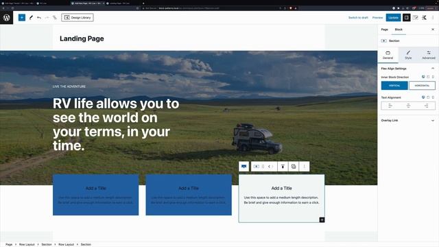 How to Build a Landing Page with WordPress Block Patterns смотреть онлайн