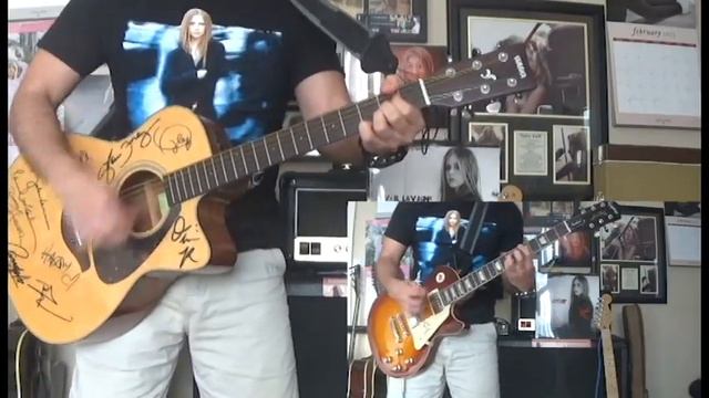 Avril Lavigne - My Happy Ending Guitar Cover смотреть онлайн