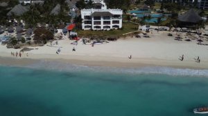 Royal Zanzibar Beach Resort from Drone in 4K