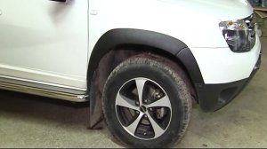 Монтаж накладок на крылья Renault Duster (расширители арок)