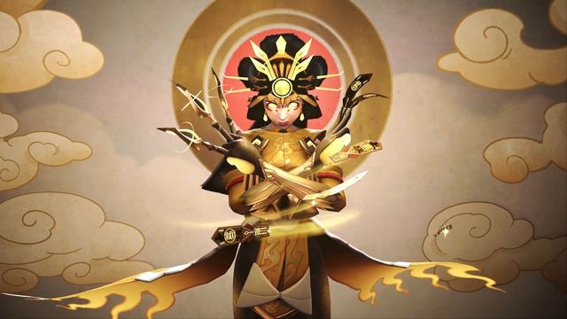 Overwatch 2 Main Menu Amaterasu Kiriko Mythic Title Screen with Music Version 1 OW2 смотреть онлайн