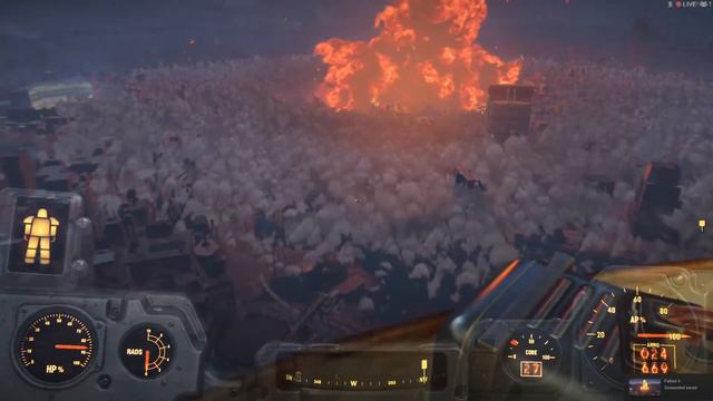 Fallout 4 big explosion, info in description [SPOILER ALERT!!!] смотреть онлайн