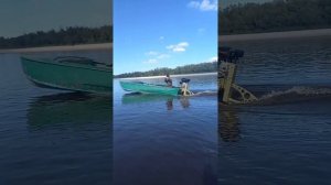 Пробуем лодочный мотор болотоход