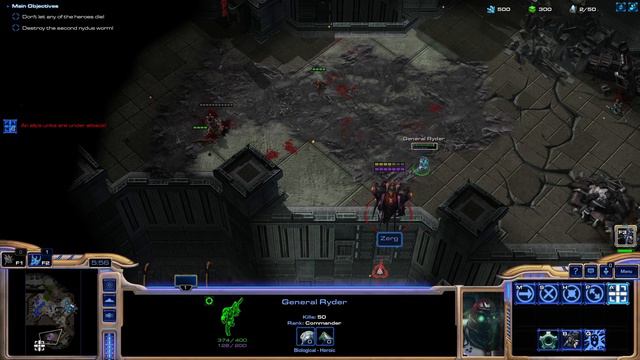 StarCraft 2: Invicta Remastered (Hard) part 8 ~ M2, Aggressive Stealth, Engineer Saved смотреть онлайн