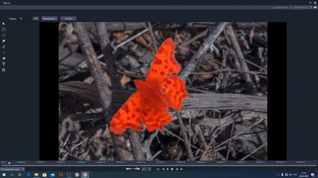 Инструменты для создания масок в Pinnacle Studio 23 Ultimate