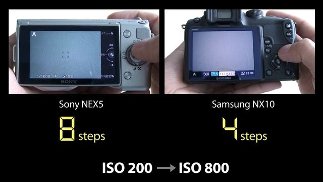 SAMSUNG NX10 Vs SONY NEX5