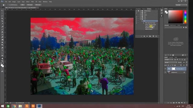 PS CC не сохраняет изменения Adjustment Layer в Actions смотреть онлайн