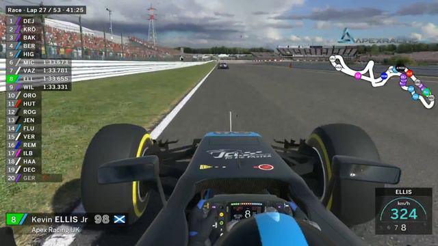 Apex Racing UK - iRacing IWCGPS Series - Team Stream - Suzuka смотреть онлайн