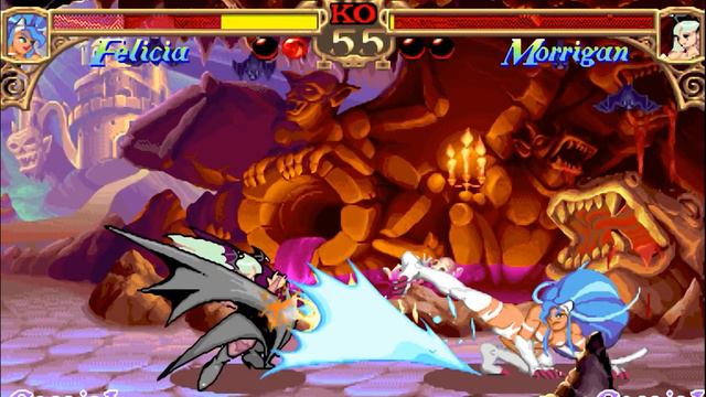 Darkstalkers Felicia Longplay (Arcade) [4K / 60FPS / Frame Interpolation]