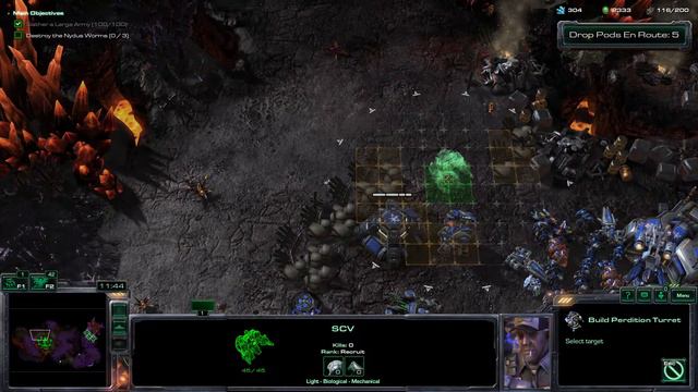 Starcraft 2 wings of liberty part 18 live смотреть онлайн