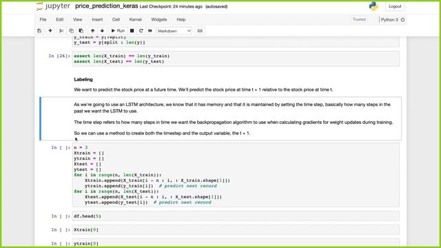 Stock Price Prediction Project with TensorFlow Keras ❌Make Money using Keras LSTM Neural Networks смотреть онлайн