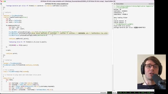2D Corpus Explorer (SuperCollider) Part 5 смотреть онлайн