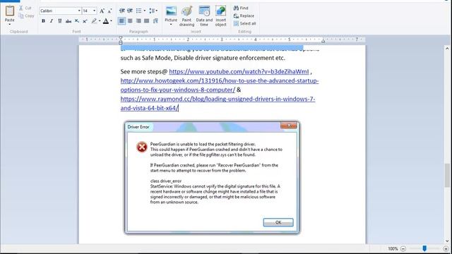 Fix Windows can not verify the digital signature of this file BOSD смотреть онлайн