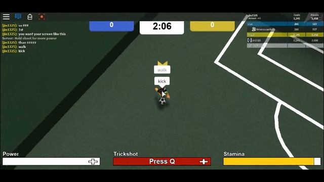 -ROBLOX- Kick Off how to backwards kick. смотреть онлайн