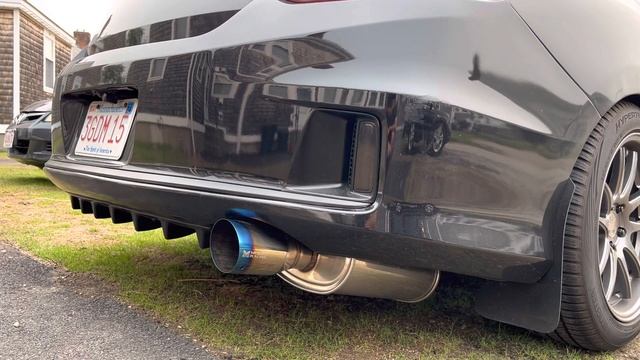 2013 Honda Accord 2.4L RV6 Downpipe, 2.5” Megan Racing Catback & Vibrant Resonator - Cold Start смотреть онлайн