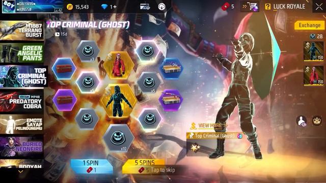 FREE EVENT 🎁 GHOST CRIMINAL 😱 ALL CRIMINAL BACK 🔥 FREE FIRE смотреть онлайн