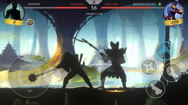 Носорог и Птичка устроили Жаркий Бой в Shadow Fight 2 Shades #8 смотреть онлайн