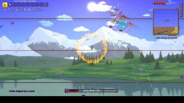 Terraria | Fargo's Souls Mod - Queen Slime Nohit (CEG Rules) смотреть онлайн