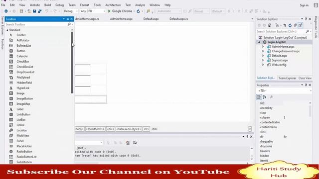 Change Password in Asp.Net C# | Hindi | Login Logout Part 2 | Online Learning Classes смотреть онлайн