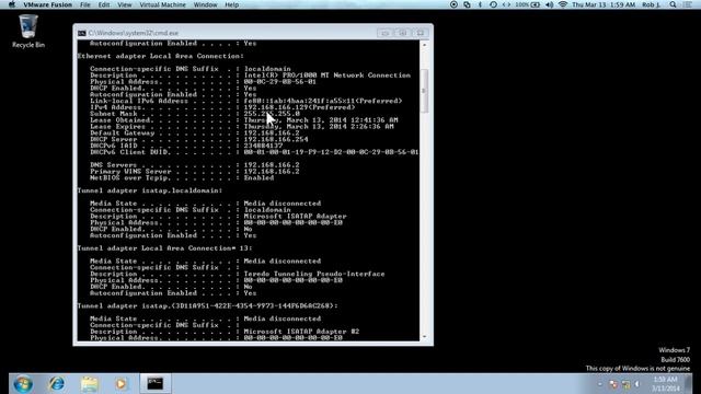 CMD Prompt Finding IP and MAC address. Finding the Subnet Mask and Default Gateway смотреть онлайн