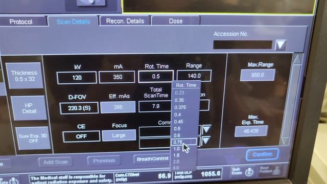 CT technique | understanding rotation time | speeding up the scan | Toshiba Aquilion смотреть онлайн