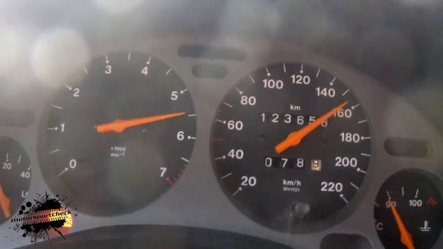 Opel Corsa 0-100 100-200 Sound test c20xe смотреть онлайн