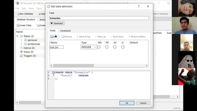 crear una base de datos con sql lite смотреть онлайн