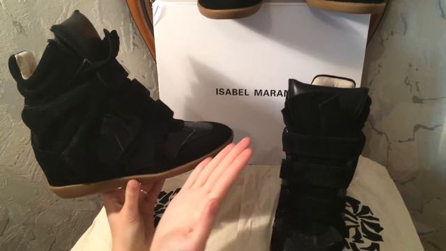 Видео обзор кроссовок на танкетке Isabel Marant